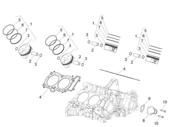 Εικόνα της ΦΛΑΝΤΖΑ ΚΥΛΙΝΔΡΟΥ RSV 4 RACING-2A000356