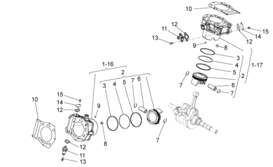 Εικόνα της ΠΙΣΤΟΝΙ STD SCOOTER 800-850 CC CAT.4-8749880004