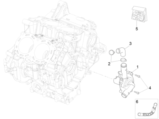 Εικόνα της ΛΑΜΑΚΙ ΚΑΠ ΤΡΟΜΠΑΣ ΝΕΡΟΥ RSV4 FAC/R/APRC-B043231