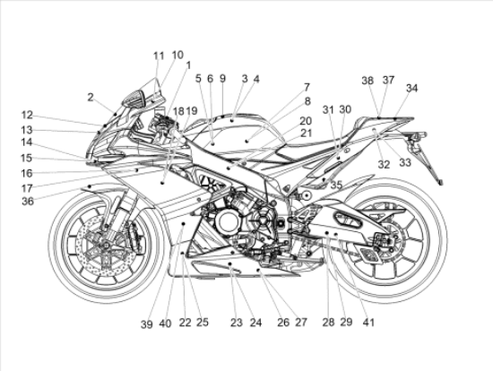 Εικόνα της ΑΥΤ/ΤΟ TUONO V4 1100 E4 ΔΕΞΙ-2H001611