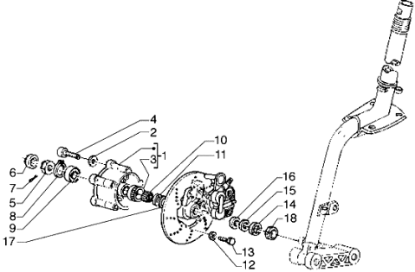 Εικόνα της ΜΟΥΑΓΙΕ ΜΠΡΟΣ ΤΡΟΧΟΥ VESPA ET4-5602846