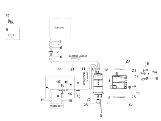 Εικόνα της ΠΙΠΑ ΕΞΑΕΡΙΣΜΟΥ ΚΑΝΙΣ V100 MAND-STELV E-AP8127601