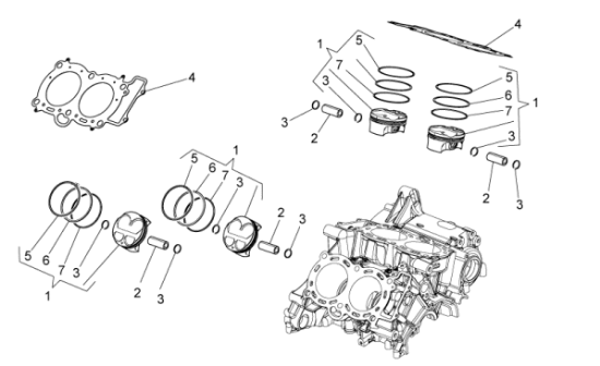 Εικόνα της ΠΙΣΤΟΝΙ TUONO V4 1100 Factory CAT A-CM281001