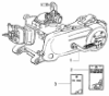 Εικόνα της ΣΕΤ ΤΣΙΜΟΥΧΕΣ SCOOTER 50 2T C01<>C25 Π.Μ-498337