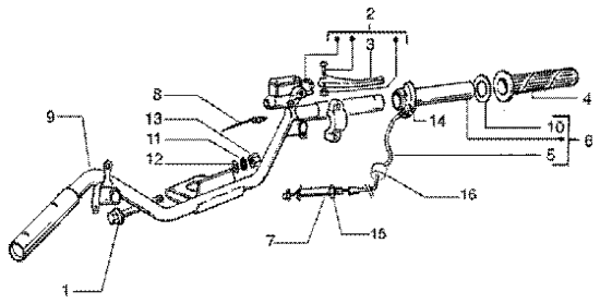 Εικόνα της ΜΑΝΕΤΑ ΔΕ VESPA ΕΤ4 150 ±-497039