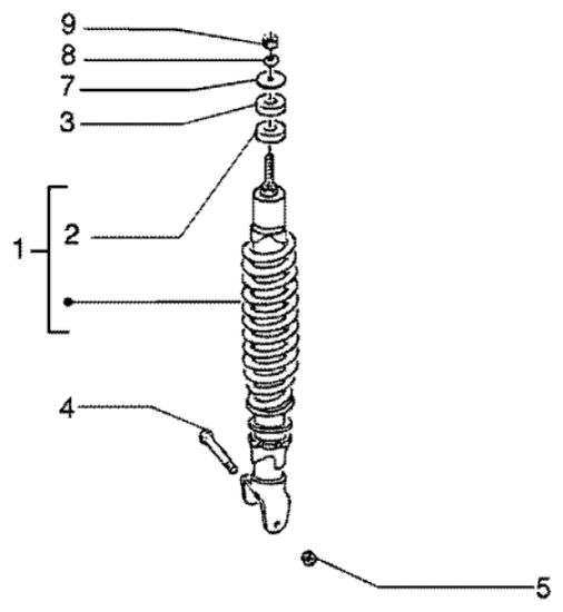 Εικόνα της ΑΜΟΡΤΙΣΕΡ ΠΙΣΩ LIB 50 4T-2T RST-648088