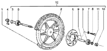 Εικόνα της ΑΞΟΝΑΣ ΜΠΡΟΣ ΤΡΟΧΟΥ LIBERTY 50 2-4Τ-464652