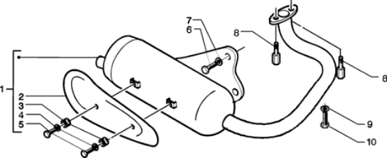 Εικόνα της ΒΙΔΑ ΒΑΣΗΣ ΕΞΑΤΜ SCOOTER M8x75-845591