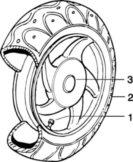 Εικόνα της ΕΛΑΣΤΙΚΟ VEE RUBBER 120/70-10 54L VRM217-597030