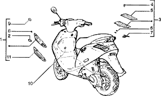 Εικόνα της ΒΙΔΑ ΠΙΣΩ ΦΛΑΣ ZIP CAT/4T-582216