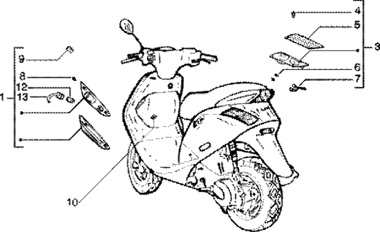 Εικόνα της ΒΙΔΑ ΠΙΣΩ ΦΛΑΣ ZIP CAT/4T-582216