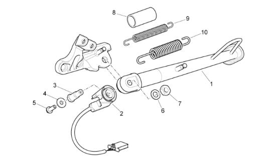 Εικόνα της ΕΛΑΤΗΡΙΟ ΠΛ ΣΤΑΝ SCOOTER/MOTO/TUAREG 660-AP8221211