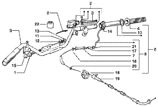 Εικόνα της ΜΑΝΕΤΑ ΔΕ VESPA ΕΤ4 150 ±-497039