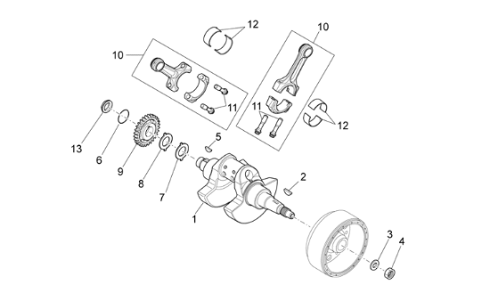 Εικόνα της ΠΑΞΙΜΑΔΙ ΒΟΛΑΝ M14X1 SXV-RXV 450-550-AP9150436