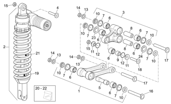 Εικόνα της ΟΔΗΓΟΣ ΕΛΑΤ ΠΙΣΩ ΑΜΟΡΤΙΣΕΡ RXV-SXV-AP9100817