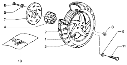 Εικόνα της ΒΑΣΗ ΠΙΣΩ ΔΙΣΚΟΦΡ RUN-STALK-MC2-56111R