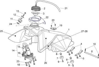 Εικόνα της ΑΙΣΘΗΤΗΡΑΣ ΒΕΝΖΙΝΗΣ SXV-RXV 450-550-GU01103090