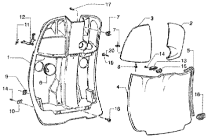 Εικόνα της ΝΤΟΥΛΑΠΙ VESPA ΕΤ4 ΜΑΥΡΟ 94-CM0036025090