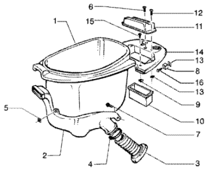 Εικόνα της ΒΑΣΗ ΜΠΑΤΑΡΙΑΣ VESPA LX-LXV-573128