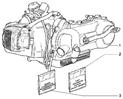Εικόνα της ΚΙΝΗΤΉΡΑΣ VESPA ET4 125 4T 2V M192M-CM1040015