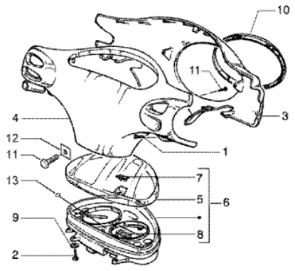 Εικόνα της ΚΑΠΑΚΙ ΤΙΜ VESPA ET4 ΜΠΛΕ COBALTO 251-42720050D1