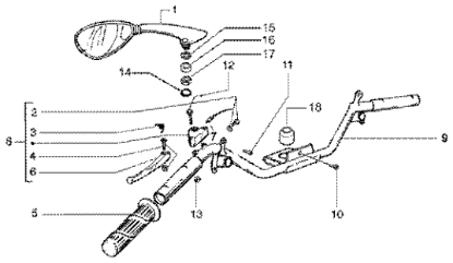 Εικόνα της ΜΑΝΕΤΑ ΑΡ VESPA ΕT4-ET2-LIB-564642