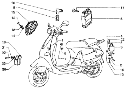 Εικόνα της ΗΛΕΚΤΡΟΝΙΚΗ VESPA ΕΤ4-LX-SKIP 150 4T IMM-584701