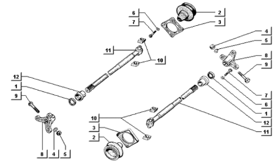 Εικόνα της ΒΙΔΑ ΣΤΑΝ GSM M2001 M10X45-015578