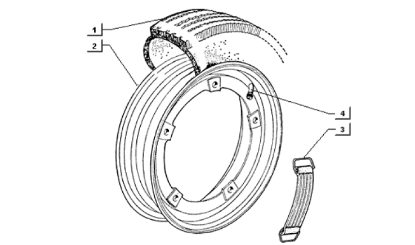 Εικόνα της ΕΛΑΣΤΙΚΟ 125 R.12C 81J 3.50-12 APETM703V-56513R