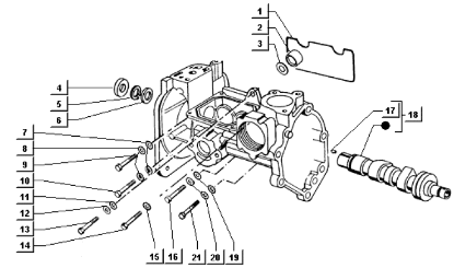 Εικόνα της ΒΙΔΑ ΒΑΣΗΣ ΕΞΑΤΜ SCOOTER M8x75-845591