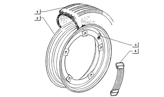 Εικόνα της ΕΛΑΣΤΙΚΟ 125 R.12C 81J 3.50-12 APETM703V-56513R