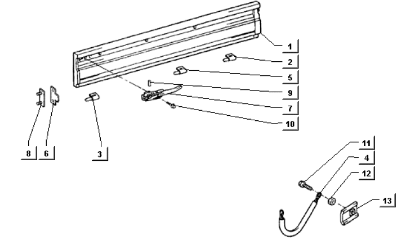 Εικόνα της ΑΛΥΣΙΔΑ ΣΥΓΚΡ ΠΙΣΩ ΠΟΡΤΑΣ PORTER PICK-6628087Z01000