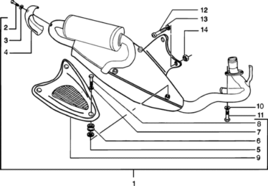 Εικόνα της ΕΞΑΤΜΙΣΗ GILERA RUNNER 50 RST-POWDD CAT-B0187005