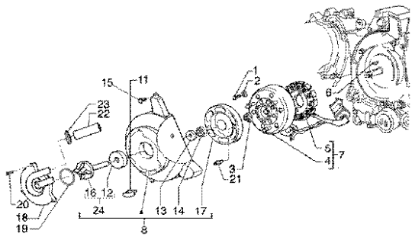 Εικόνα της ΒΟΛΑΝ VESPA EΤ4 4Τ 150 ΚΟΜΠΛΕ-826484