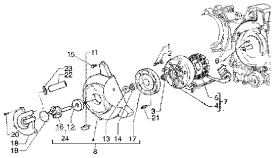Εικόνα της ΒΟΛΑΝ VESPA EΤ4 4Τ 150 ΚΟΜΠΛΕ-826484