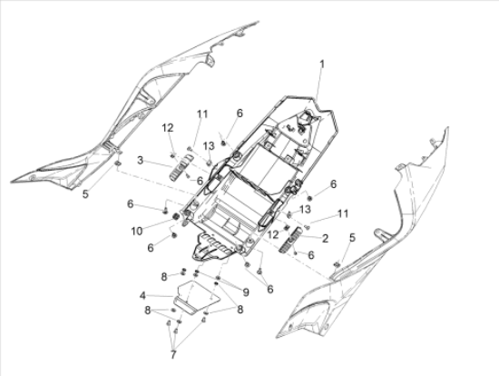 Εικόνα της ΚΟΥΒΑΣ ΣΕΛΑΣ TUONO V4 1100 21-2B006995