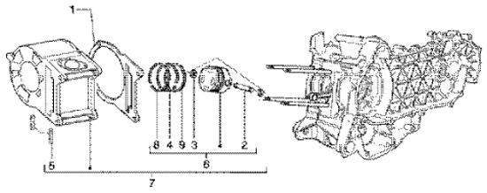 Εικόνα της ΠΙΣΤΟΝΙ STD SCOOTER 180CC 4T CAT.3-8286975003