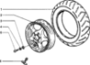 Εικόνα της ΒΑΛΒΙΔΑ ΤΡΟΧΟΥ TUBELESS D=12mm-270991