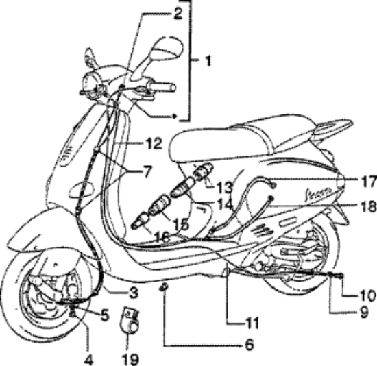 Εικόνα της ΝΤΙΖΑ ΓΚΑΖΙΟΥ VESPA ΕΤ2 ΜΑΚΡΥΑ-583870