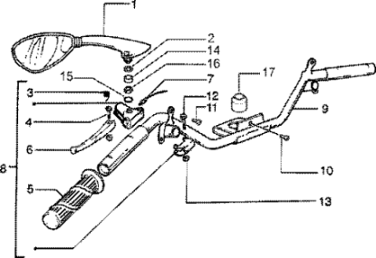 Εικόνα της ΜΑΝΕΤΑ ΑΡ VESPA ΕT4-ET2-LIB-564642