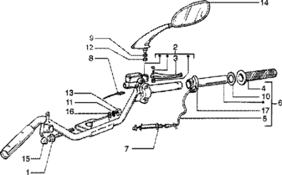 Εικόνα της ΜΑΝΕΤΑ ΔΕ VESPA ΕΤ4 150 ±-497039