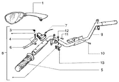 Εικόνα της ΜΑΝΕΤΑ ΑΡ VESPA ΕT4-ET2-LIB-564642