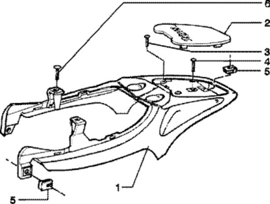 Εικόνα της ΣΧΑΡΑ ΠΙΣΩ SKIPPER 125-150 LX-4T-574049