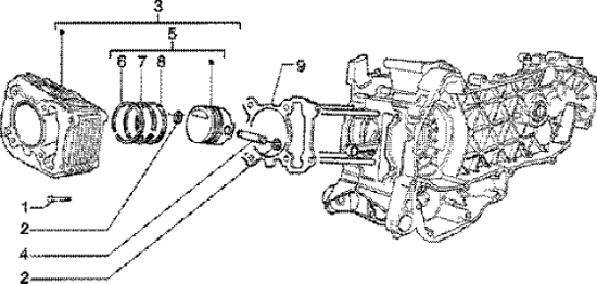 Εικόνα της ΕΛΑΤΗΡΙΟ ΠΙΣΤ R2 SC 125CC 4T ΚΑΤΩ-825029