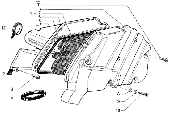 Εικόνα της ΦΙΛΤΡΟ ΑΕΡΟΣ HEXAGON 125-150-LX/T ΜΙΚΡ-4343640P