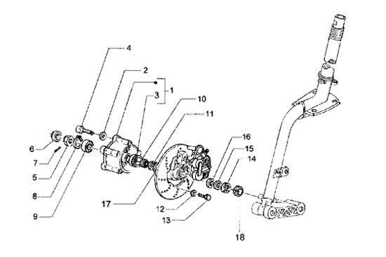 Εικόνα της ΜΟΥΑΓΙΕ ΜΠΡΟΣ ΤΡΟΧΟΥ VESPA ET4-5602846