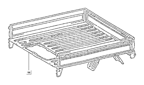 Εικόνα της ΚΑΡΟΤΣΑ PORTER PICK ΣΙΔΕΡ ΚΟΜΠΛΕ >05/98-6501187Z07000