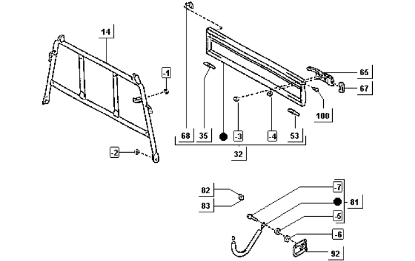 Εικόνα της ΑΛΥΣΙΔΑ ΣΥΓΚΡ ΠΙΣΩ ΠΟΡΤΑΣ PORTER PICK-6628087Z01000