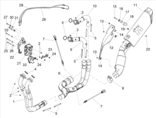 Εικόνα της ΛΑΜΑΚΙ ΣΤΕΡ ΕΞΑΤΜ RSV4 1100 E5-2L002133