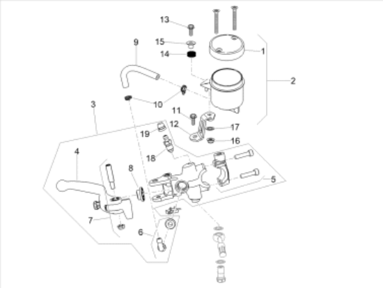 Εικόνα της ΜΑΝΕΤΑ ΦΡΕΝΟΥ RSV 04-08/RSV4-2B007071